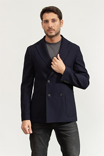 BOSS C-Hanry-DB Erkek Blazer Ceket Mavi