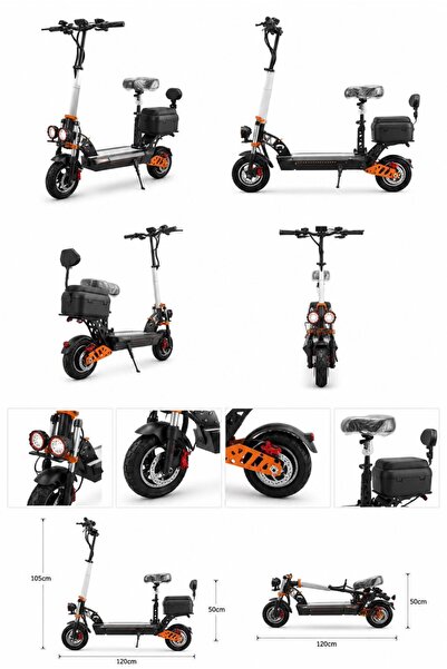 OEM Scuter electric confortabil și puternic 🛴⚡