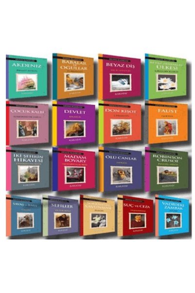 Karatay Yayınları World Classics Set (17 Book Suit)