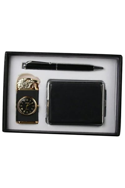 OEM Chack Top Bottom Set for Men, Card Holder with Pen and Lighter with Built...