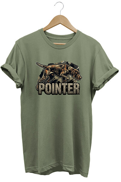 WİDİ Unisex Basset Hound Printed T-Shirt - Hunter Dogs Series Crew Neck Cotto...