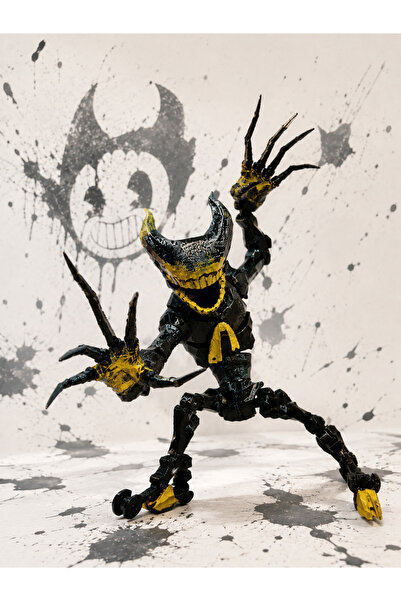 Rüzgar Tasarım Cartoon Cat Venom Ink Demon Karakteri Eklemleri ve Parmakları ...