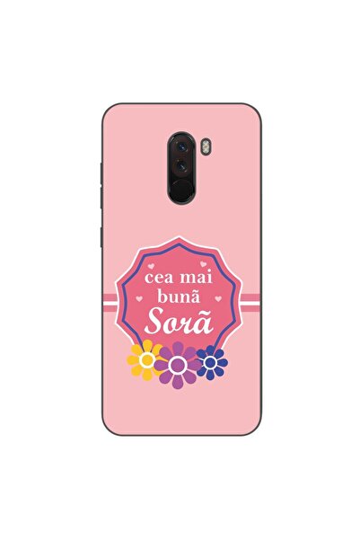 OEM Θήκη συμβατή με Xiaomi Pocophone F1 Σιλικόνης Gel TPU με σχέδιο Best Sister