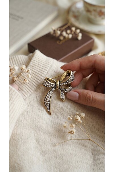 FAYRA ACCESSORIES Fiyonk Figürlü İğne Yaka Broş