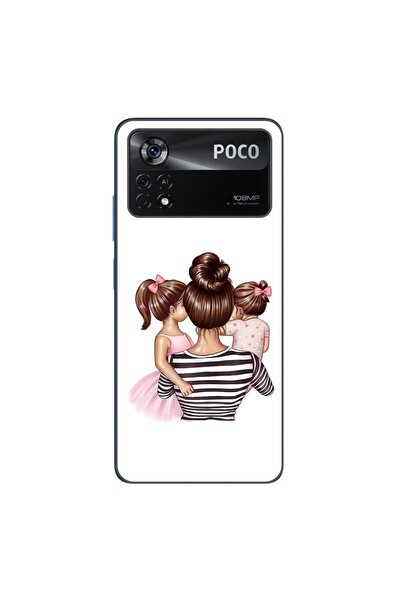 OEM Husa compatibila cu Xiaomi Poco X4 Pro Silicon Gel Tpu Model Mom and Girls
