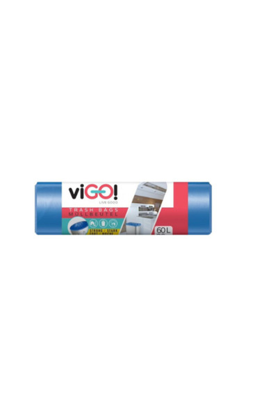 OEM Saci de Gunoi, viGO, Albastru, 60 l X 28