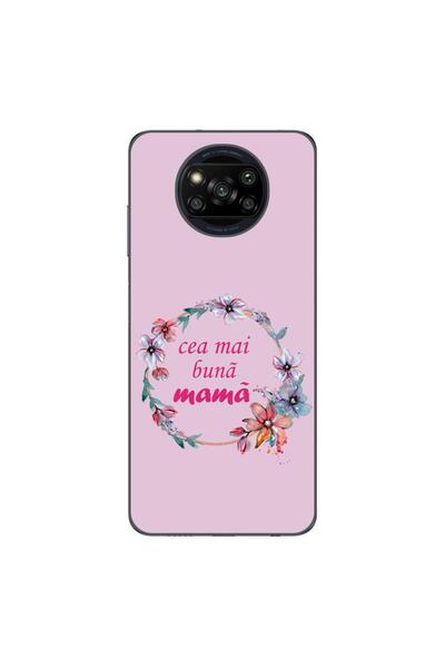 OEM Калъф, съвместим с Xiaomi Poco X3 Pro, силиконов гел TPU, с десен  "Най-д...