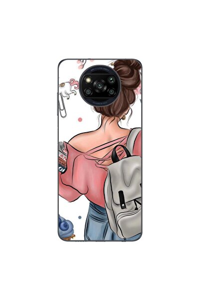 OEM Husa compatibila cu Xiaomi Poco X3 Pro Silicon Gel Tpu Model Girl Fashion...
