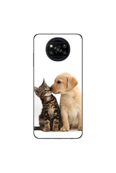 OEM Калъф, съвместим с Xiaomi Poco X3 Pro, силиконов гел TPU, с десен Котенца...