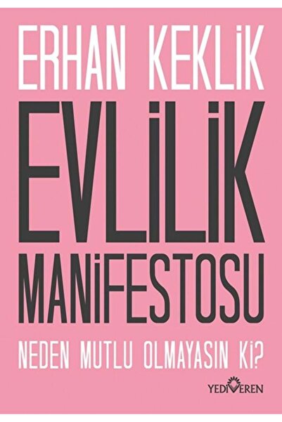 Yediveren Yayınları Evlilik Manifestosu