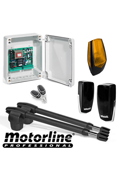 MOTORLİNE Kit automatizare poartă pentru poartă batantă de 2x2.5m - LINCE300 ...