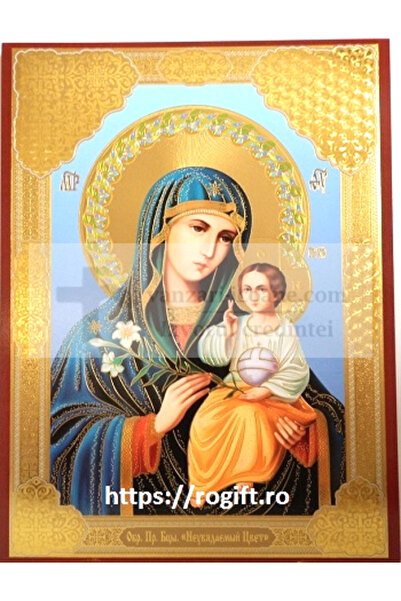 Religious Gifts Icoana Maicii Domnului Floarea Nemuritoare