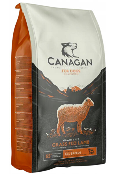 Canagan Hrană uscată pentru câini cu miel crescut cu iarbă 6kg