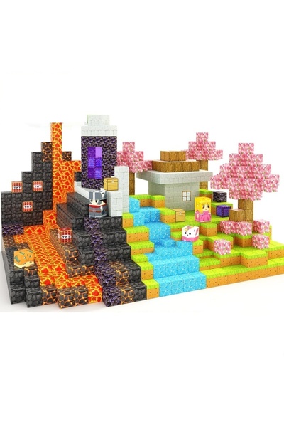 McBlok Manyetik Yapı Küpleri - Magic Portal Set (100 Parça)