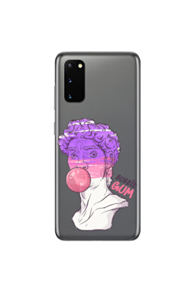 Other Samsung S20 Pin Bubble Transparent Silicone TPU Θήκη