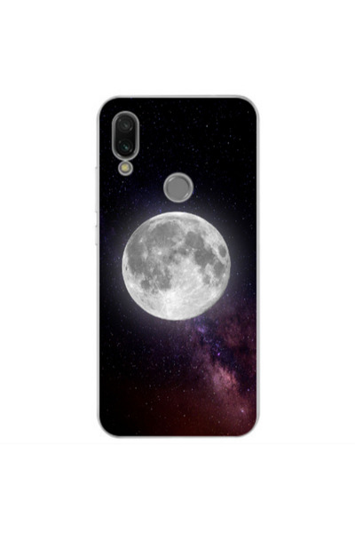Other Xiaomi Redmi Note 7 Moon and stars Transparent Silicone TPU Θήκη