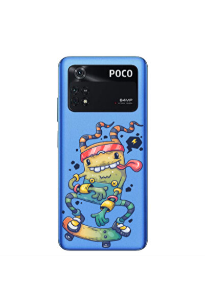 Other Xiaomi Poco M4 Pro 4G Dangerous task Transparent Silicone TPU Θήκη