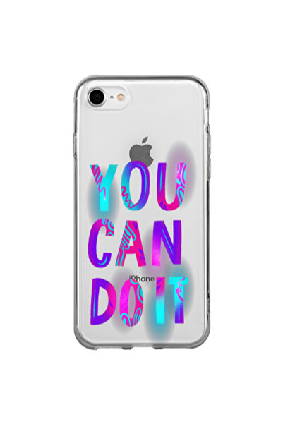 Other Apple iPhone SE 2020 You Can Doit Transparent Silicone TPU Θήκη