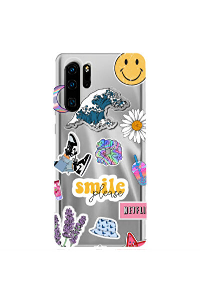 Other Huawei P30 Pro Smile Moon Transparent Silicone TPU Θήκη