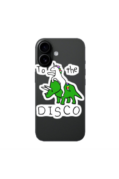 Other Apple Iphone 16 plus To the disco Transparent Silicone TPU Θήκη