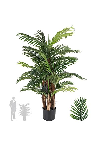 Roberto Rossi Palmier artificial H130cm Areca cu 36 frunze(circa 1263 foliole)