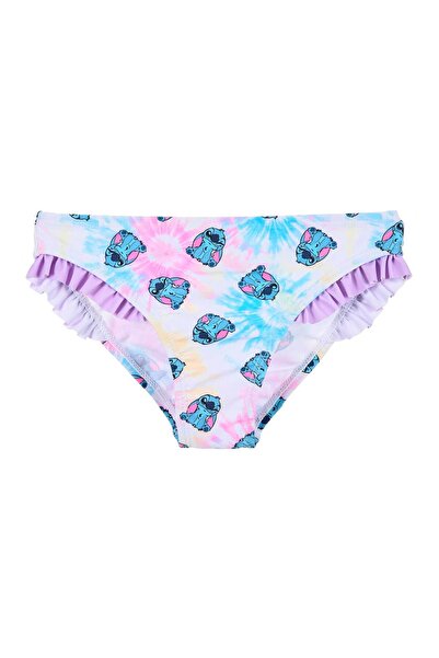 Lilo & Stitch Girls' ruffled swim shorts