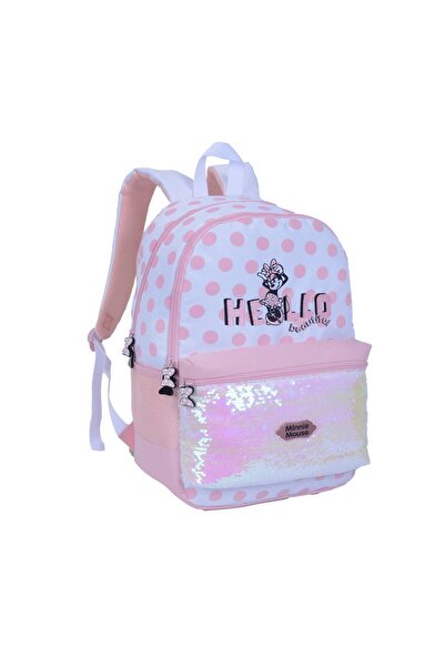 OEMS Kcsbch25 150359 Mnm02-3139 Minnie Mouse Backpack 18 with Pencil Case