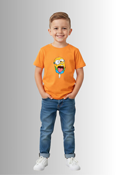 Windy Island Tricou colorat pentru copii, unisex, pentru fete/băieți, cu impr...
