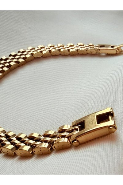 ZÜLİSCH Steel Bracelet Gold 316L Original Steel Water Resistant