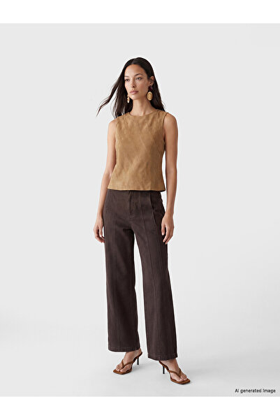 LC Waikiki Nevavm Wideleg Women's Jean Pants with a Difference