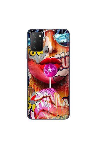 OEM Husa compatibila cu Xiaomi Poco M3 Silicon Gel Tpu Model Pop Art Lolipop