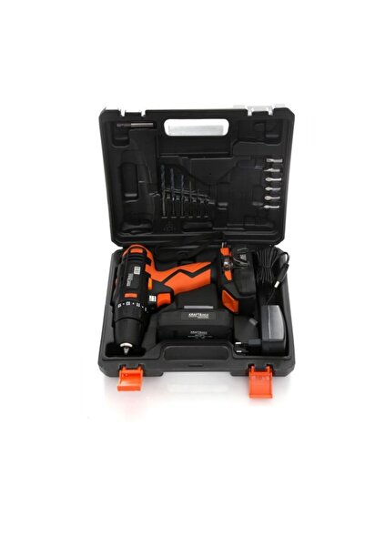 Kraft&dele Șurub autofiletant, Kraft&Dele, cu 2 baterii, LI-ION, 18 V, 1300 mAh