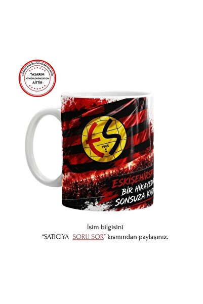 MyWorldorganization Eskişehirspor Taraftarına Özel İsim Baskılı Kupa Bardak –...
