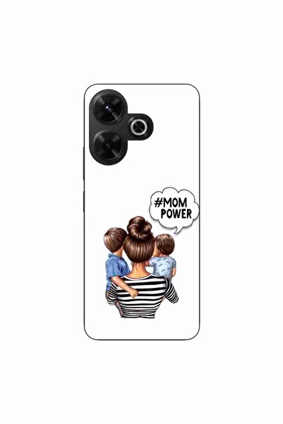 OEM Case compatible with Xiaomi Redmi 13 4G Silicone Gel Tpu Model Mom of Boys