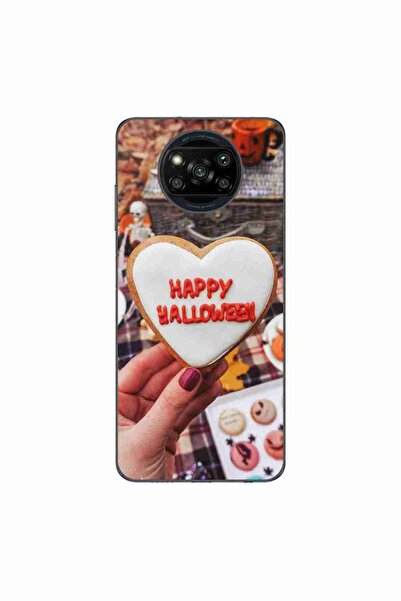 OEM Case compatible with Xiaomi Poco X3 Pro Silicone Gel Tpu Pattern Happy Ha...