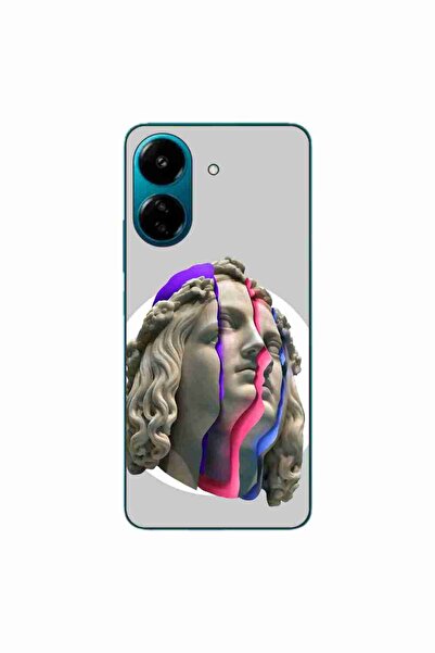 OEM Case compatible with Xiaomi Redmi 13C 4G Silicon Gel Tpu Pattern Neon Ruins