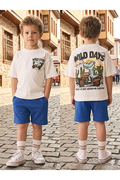 Babyy Look Boy's Bottom Top Summer Suit