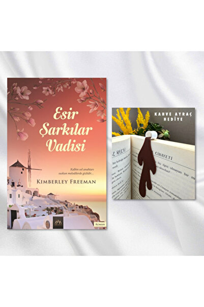 Arkadya Yayınları ESİR ŞARKILAR VADİSİ / DÖKÜLEN KAHVE FİGÜRLÜ KİTAP AYRACI H...