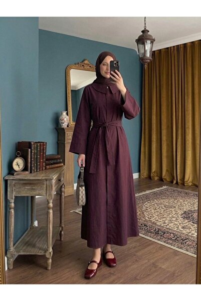 EMMAS CLOTHİNG فستان بوبلين طويل للنساء