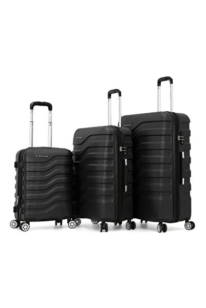 Giordano Hardside Luggage Trolley Bag 3 Pieces Set