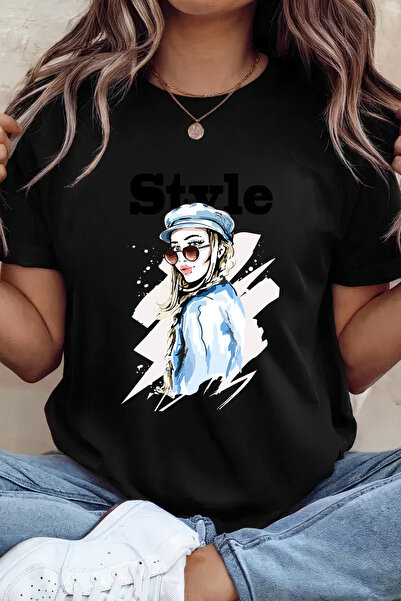 Sarah's Boutique Women's T-shirt – 100% cotton – Style Girl