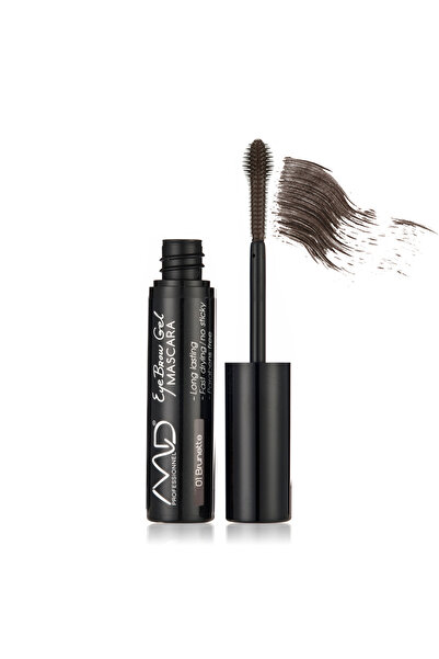 MD Professionnel EYEBROW GEL MASCARA 9ML 01 BRUNETTE