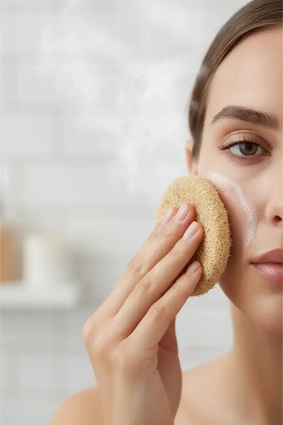 Miniso Lionesse Natural Pumpkin Fiber 3-Piece Facial Exfoliating Disc – Dead ...