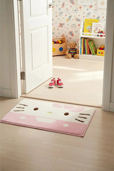 Miniso Sanrio Hello Kitty Lisanslı Küçük Halı - Pembe