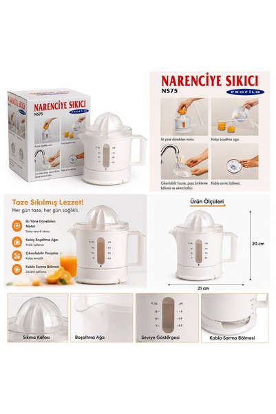 Profilo Narenciye Sıkacağı NS75