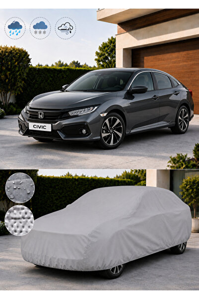 cashen Honda Civic Araç Brandası Su Geçirmez Tam Koruma Toz ve Kir Korumalı G...