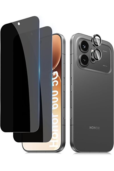 Rivor Honor 600 Uyumlu Hayalet Ekran Koruyucu 9D Cam +Kamera Koruyucu Çizilme...