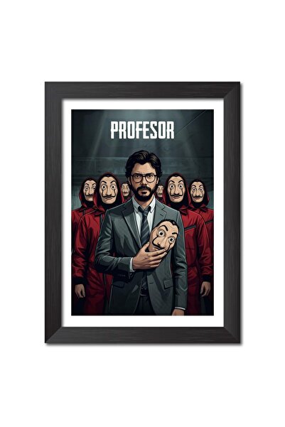Signtouch Advertising Alayra Money Heist Poster Webseries Poster Framed Paint...
