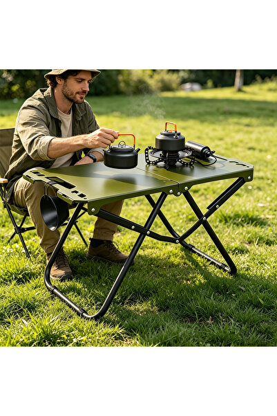 Fikpoo Portable Tactical Folding Table, Outdoor Tactical Table, Multifunction...