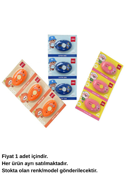 Deli Blisterli Mini Maket Bıçağı E2050